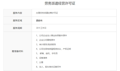 勞務派遣許可證 企業(yè)合規(guī)用工的關鍵憑證